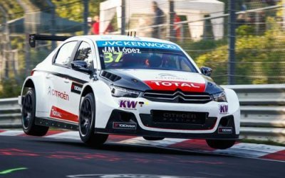 Nordschleife, Course 1&nbsp;: Lopez de bout en bout, triplé Citroën
