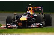 Webber brille devant les siens