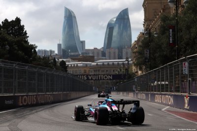 Gasly est ’très content’ de sa 7e place et du travail d’Alpine F1 à Bakou