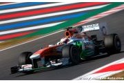 Les pilotes Force India pas encore à l'aise au Japon