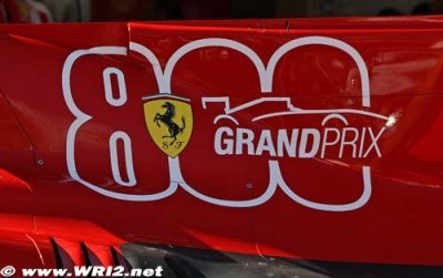 Ferrari célèbre son 800ème Grand Prix en Turquie
