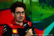 Ferrari : Binotto dresse le bilan avant la reprise de la F1 à Spa