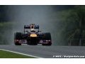 Second consecutive pole for Vettel in rain filled afternoon
