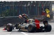 Lotus out of luck in Monaco