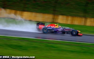 Interlagos, FP3: Webber quickest as rain remain at Interlagos