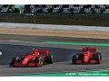 Binotto revient sur la course difficile de Ferrari au Nürburgring