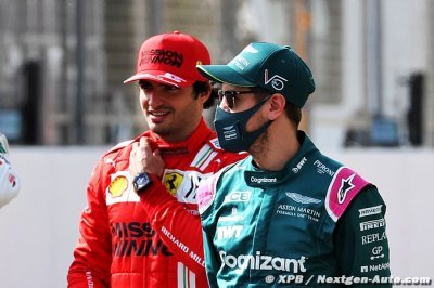 Sainz&nbsp;: Vettel m’a envoyé une lettre quand il a quitté Red Bull