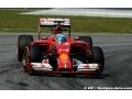Alonso liste les points d'amélioration de sa Ferrari F14 T