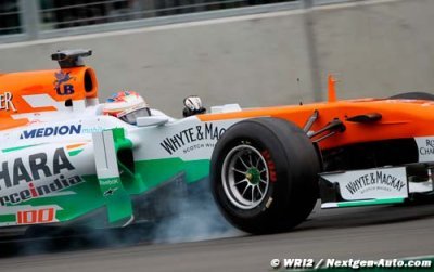 Force India fête dignement son 100e Grand Prix