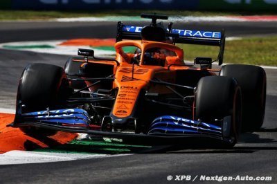 Norris est rapide mais frustré à Monza alors que Sainz est satisfait de sa journée