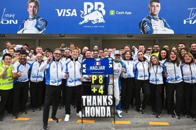 Mekies salue le week-end ’exceptionnel’ de Hadjar au Japon