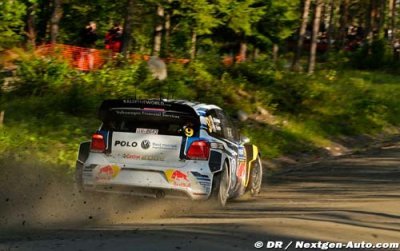 VW: Ogier leads, Mikkelsen on course for podium