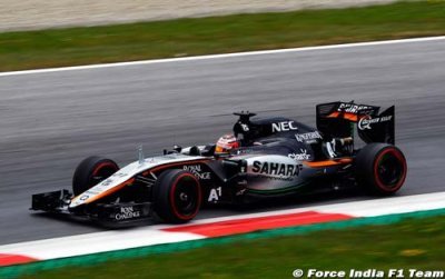 Great-Britain 2015 - GP Preview - Force India Mercedes
