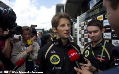 Grosjean à Singapour avec son nouveau coach