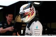 Hamilton : Il y a un côté positif à ne pas être à 100%