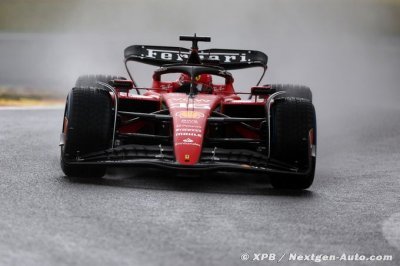 Leclerc&nbsp;: Le travail sur piste humide ’semble avoir payé’