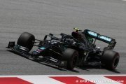 Bottas bat Hamilton pour la pole en Autriche, Norris 4e 