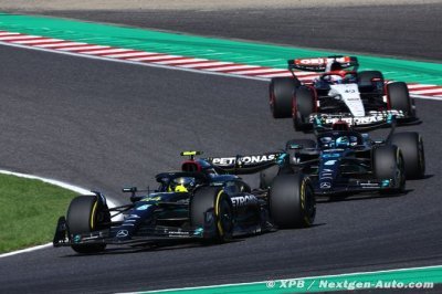 Mercedes F1 calme le jeu après les petites tensions entre Russell et Hamilton