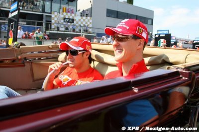 Massa était plus proche des jeunes fans de F1 que Schumacher