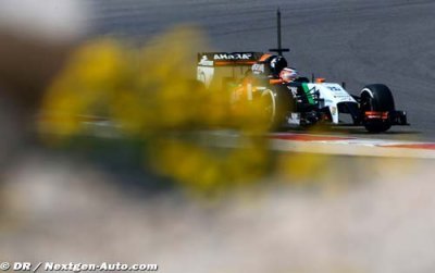 Hülkenberg et Force India débutent avec un meilleur temps