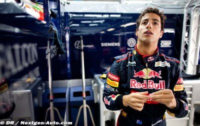 Ricciardo ne pense pas trop au baquet de Webber