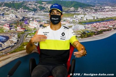Ricciardo ne se sent pas ’mis de côté’ chez Renault F1