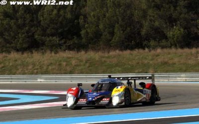 The Oreca Peugeot 908 HDi FAP on target