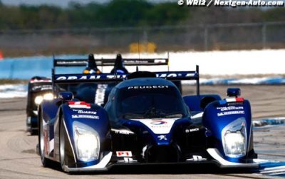 Petit Le Mans&nbsp;: La pole à la Peugeot n°7 de Anthony Davidson