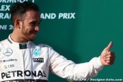 Hamilton : Voir son équipe depuis le haut du podium est 'extraordinaire'