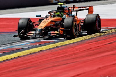 McLaren F1 est ’un peu en retrait’ mais Norris reste ’optimiste’ pour la course