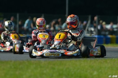 Enfant, Verstappen a voulu commencer la compétition tout seul