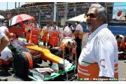 Mallya : L'objectif reste de rattraper Sauber