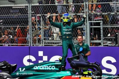 Alonso rejoint le club exclusif des pilotes de F1 avec au moins 100 podiums