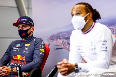 Horner&nbsp;: Verstappen résiste aux ’petits jeux’ de Hamilton