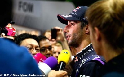 Ricciardo pense que son rôle ne changera pas au sein de Red Bull