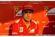Alonso n'est pas satisfait de sa F2012...