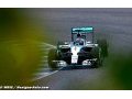 Rosberg, meilleur temps mais pas content !