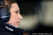 Williams : Les gens sont plus sévères parce que je suis une femme