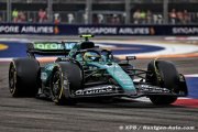 Alonso se qualifie septième malgré les 'faiblesses' d'Aston Martin F1