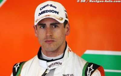 Sutil s’en sort plutôt bien, sa première réaction