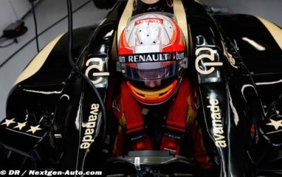 Grosjean plays down reports of 2014 Lotus car delay