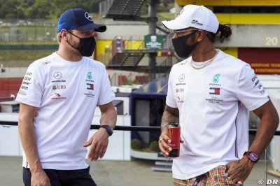 Bottas voit le bon côté des choses dans sa rivalité avec Hamilton