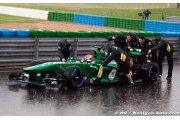 Caterham roule à Magny-Cours avec sa CT03 évoluée (+ photos)