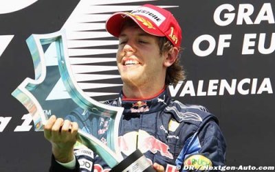 La victoire était un peu inattendue pour Vettel