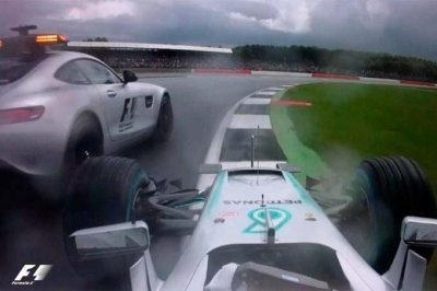 Hamilton explique sa frayeur avec la voiture de sécurité 