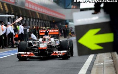 Un écrou a ruiné la course de Button