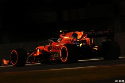Les deux McLaren dans le top 10 des qualifs à Yas Marina