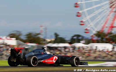Course difficile pour les pilotes McLaren