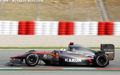 HRT car not up to F1 standard - Klien