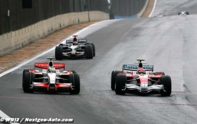 Timo Glock revient sur le titre de Hamilton au Brésil en 2008